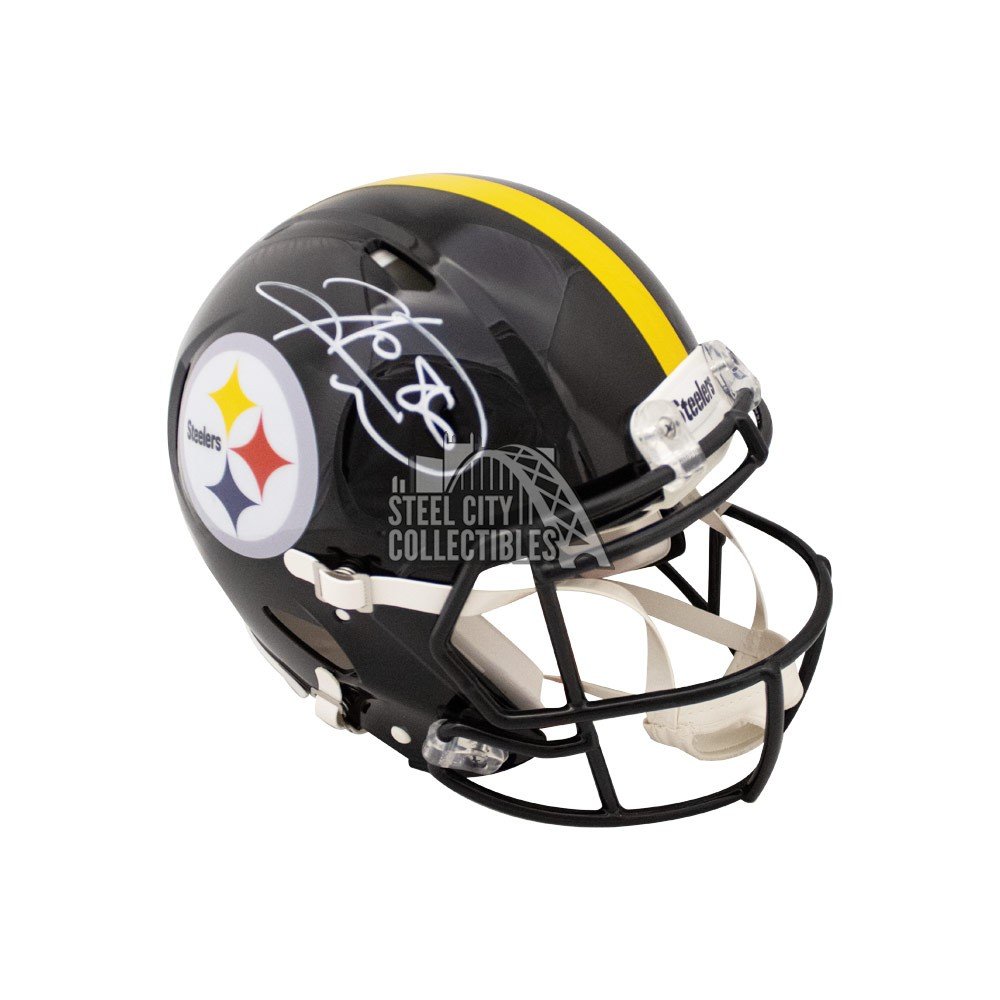 Hines Ward Autographed Pittsburgh Steelers AMP Replica Full-Size Football  Helmet - BAS COA