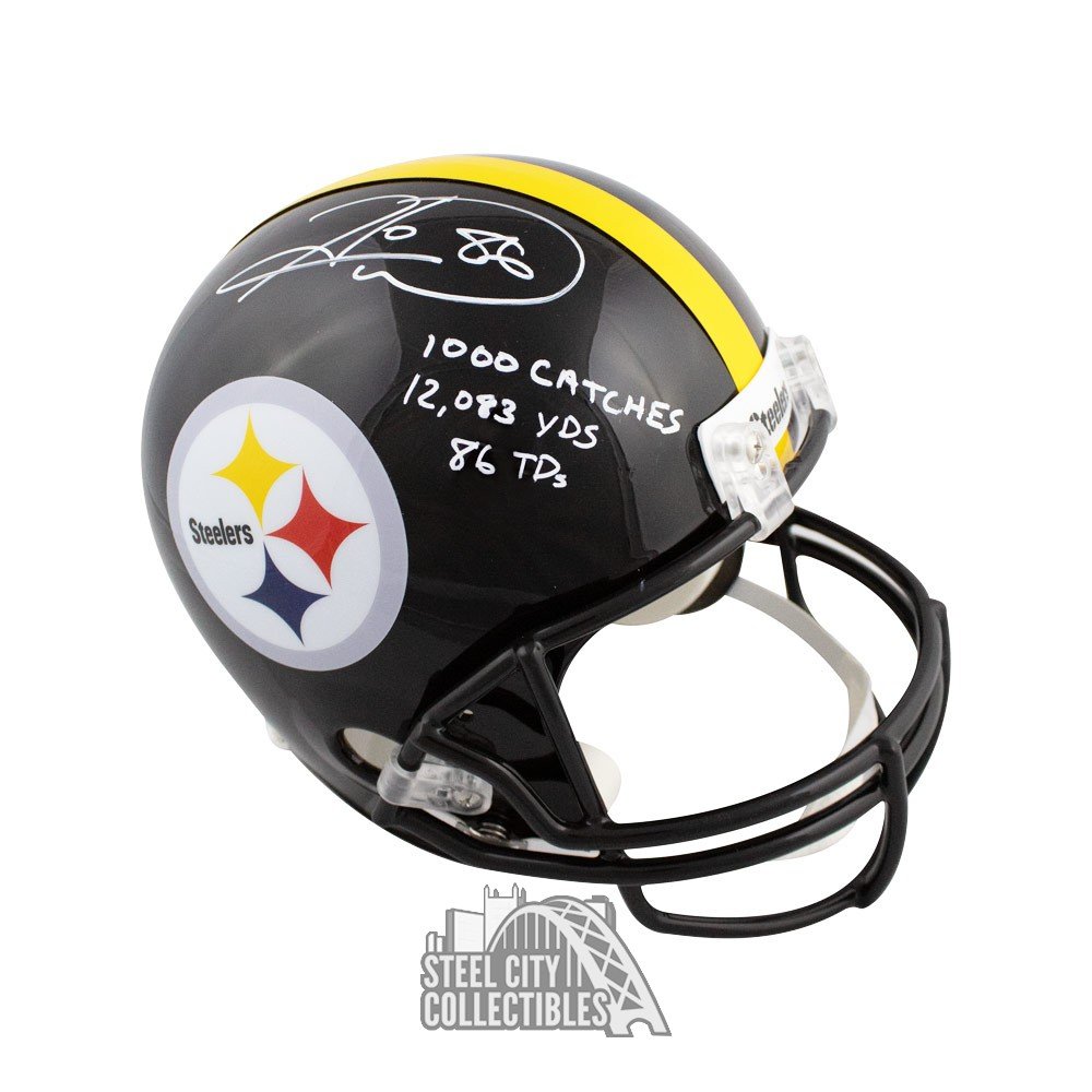 hines ward autographed helmet