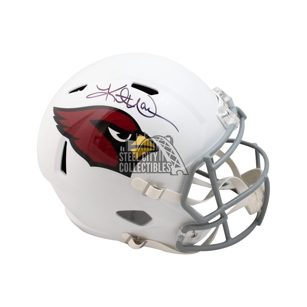 Kurt Warner, Arizona Cardinals Custom Mcfarlane  Electric football,  Cardinals nfl, Football helmets