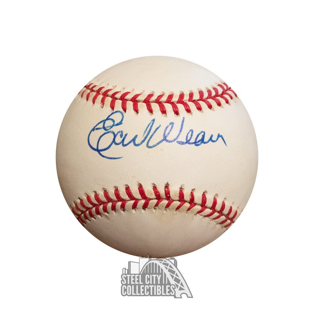 Earl Weaver Signed Baseball, Autographed Earl Weaver Baseball