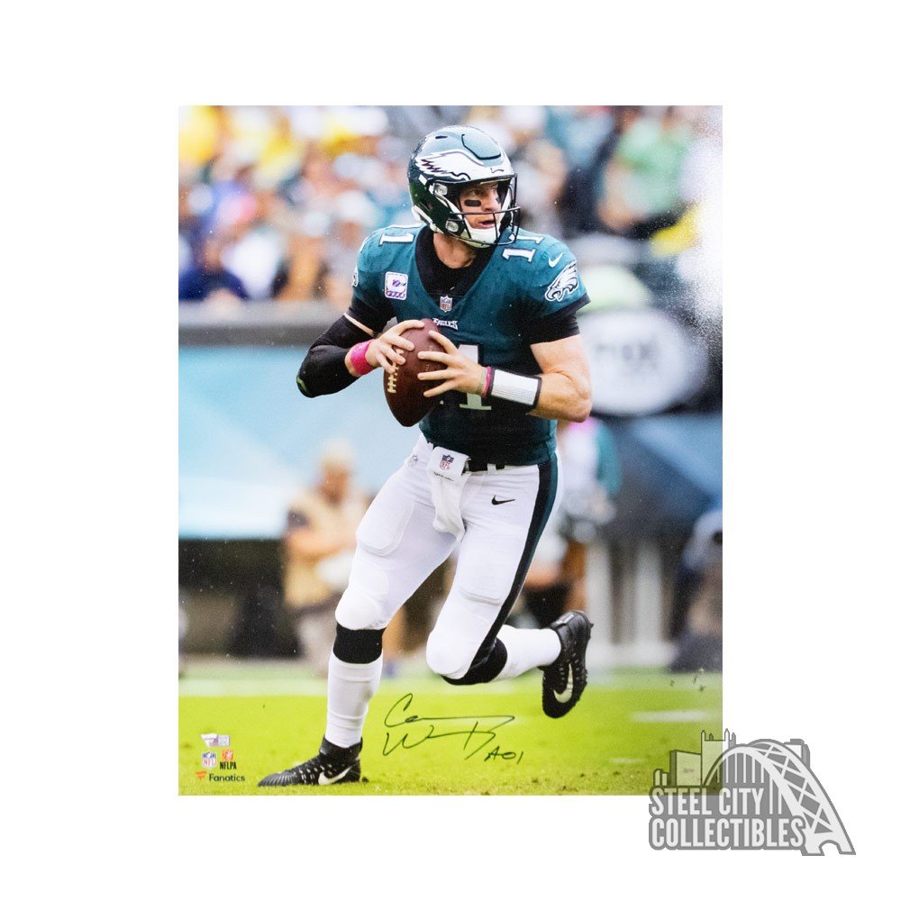 Carson Wentz Autographed Philadelphia Eagles 16x20 Photo - Fanatics