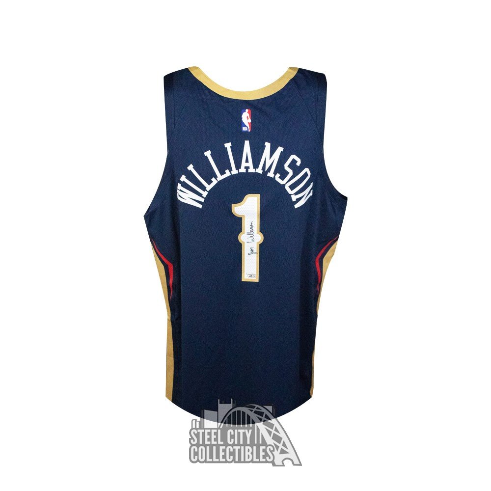 zion williamson new orleans pelicans jersey