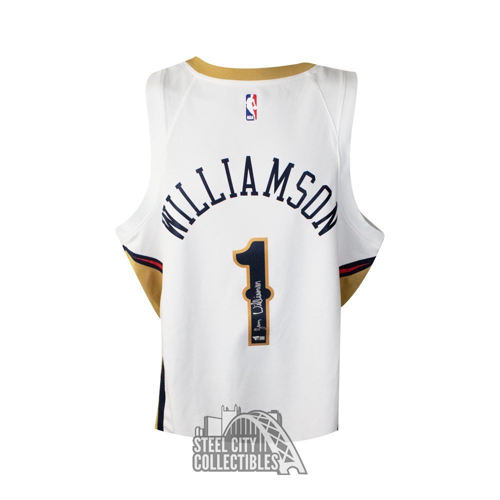 Youth Nike Zion Williamson White New Orleans Pelicans Swingman