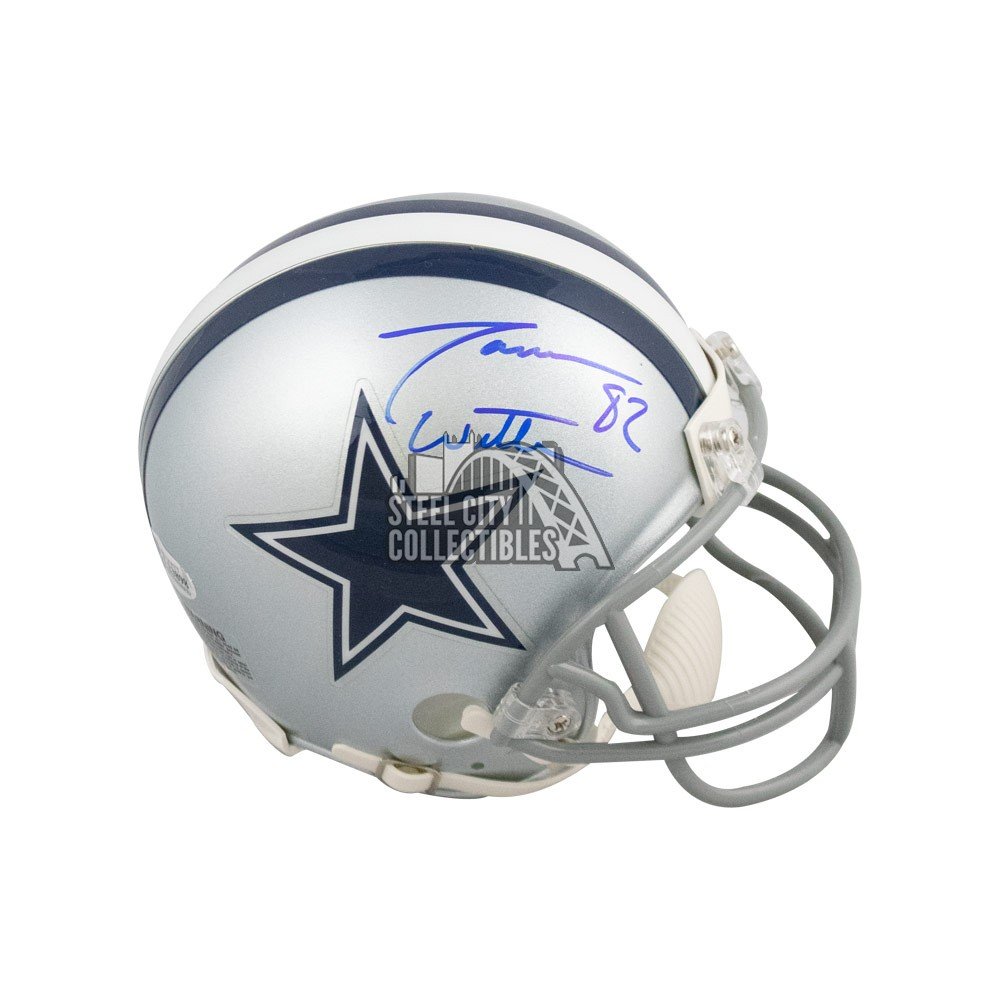 Jason Witten Autographed Signed Dallas Cowboys Flat White Mini