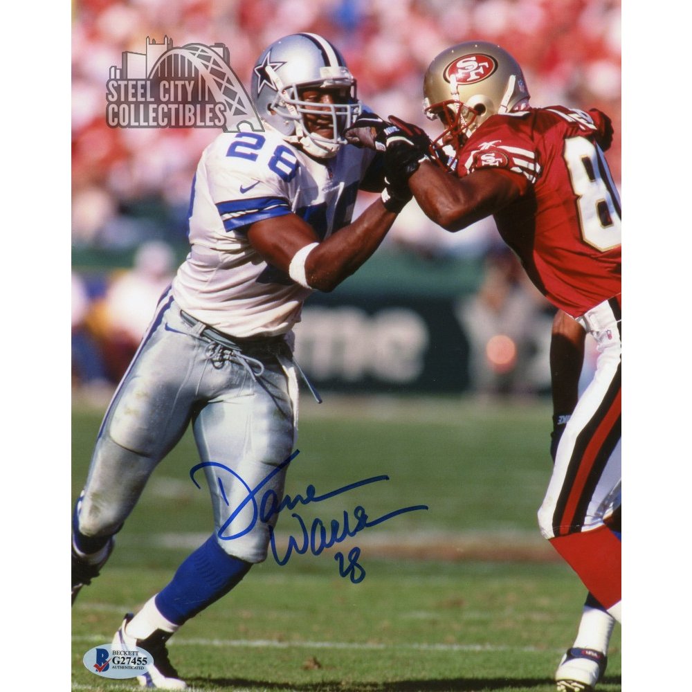 Darren Woodson Autographed Dallas Cowboys Football - JSA COA