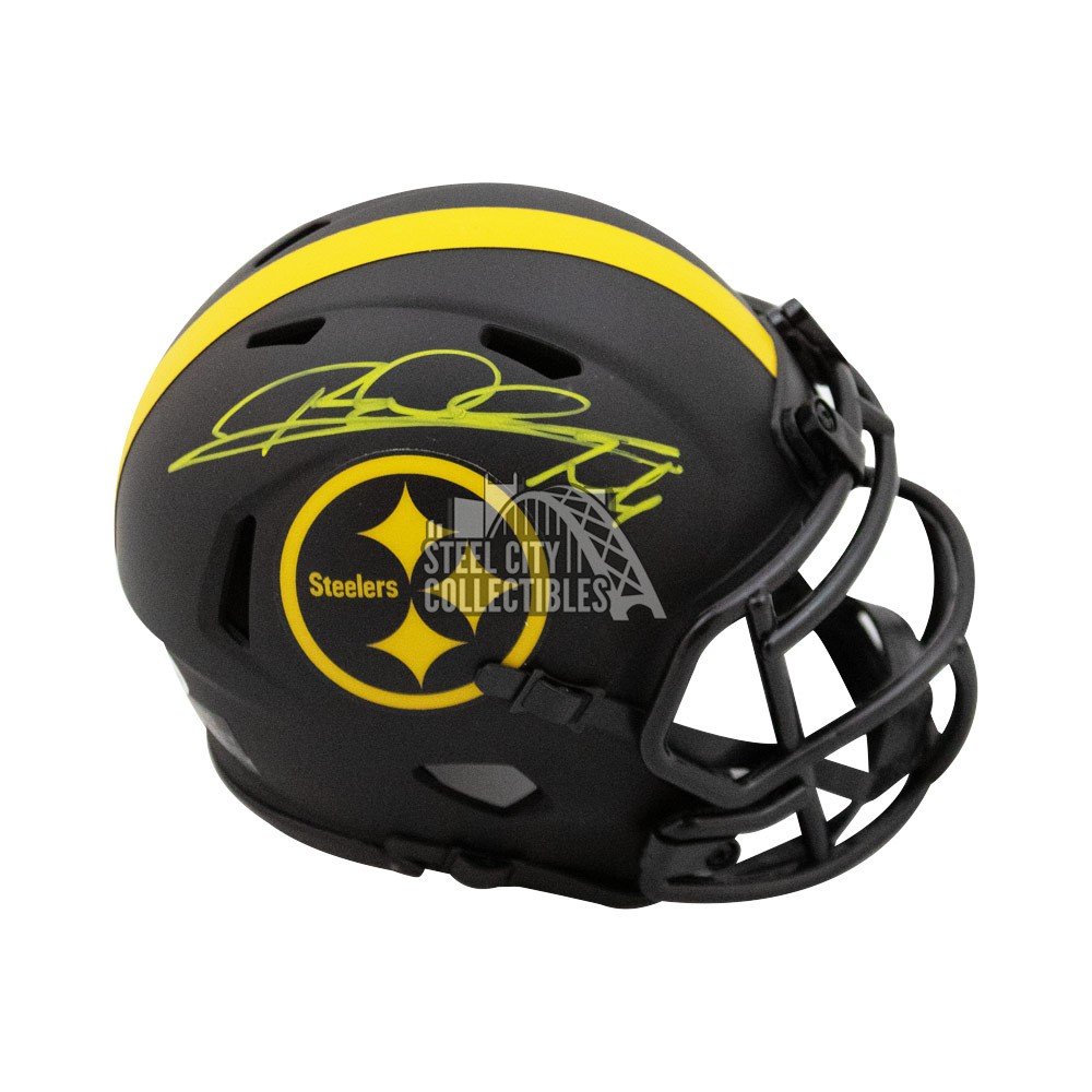 Rod Woodson Autographed Pittsburgh Speed Mini Football Helmet - BAS COA