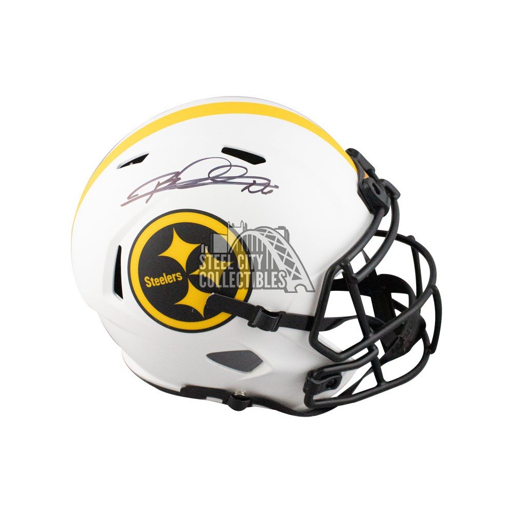 Rod Woodson Autographed Baltimore Ravens Flash Authentic Full-Size Football  Helmet - BAS (White Ink)