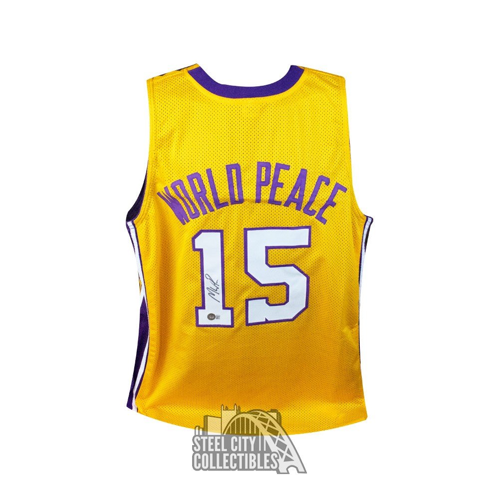 Check out Metta World Peace's new hockey jersey