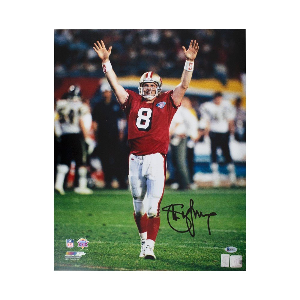 Steve Young Tampa Bay Buccaneers Memorabilia, Steve Young