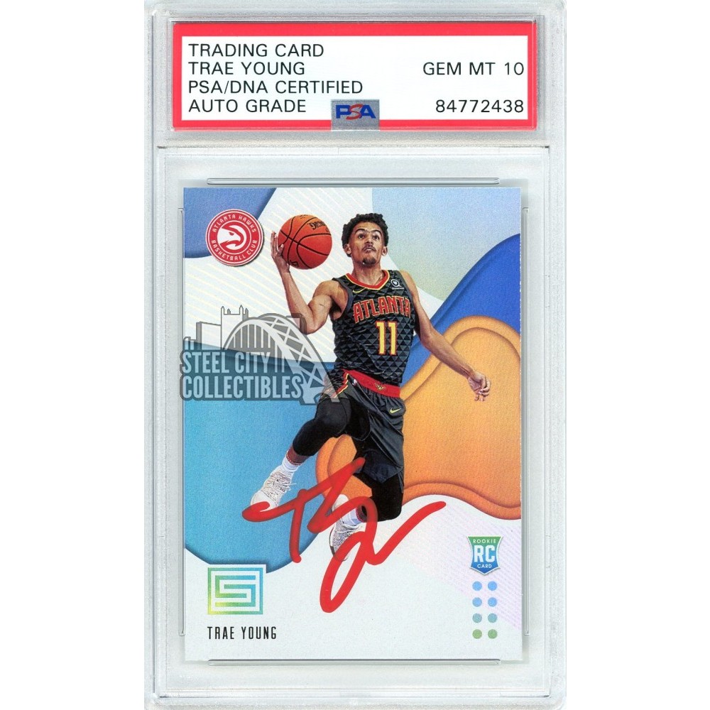 Trae Young 2018 Status Red Rookie #192 PSA buy 10