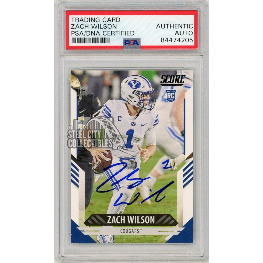 Zach Wilson Memorabilia, Autographed Zach Wilson Collectibles