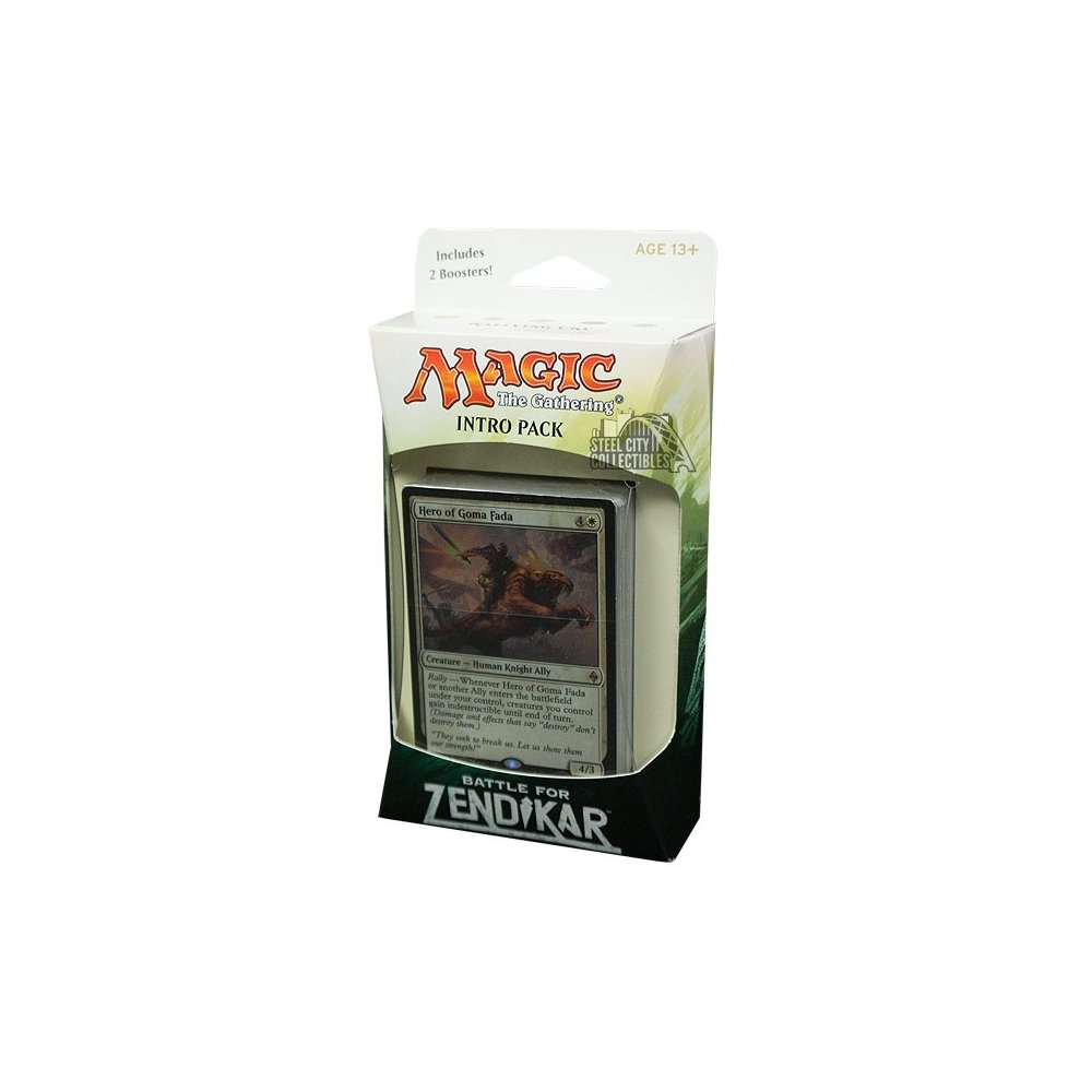 Magic The Gathering Battle For Zendikar Intro Pack | Steel City ...