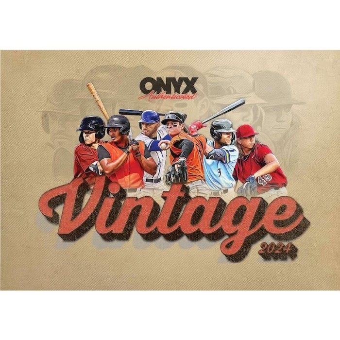 2024 Onyx Vintage Baseball Hobby Mega Box Steel City Collectibles