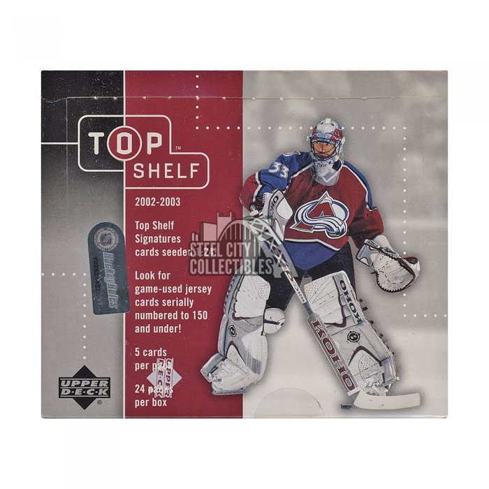 200203 Upper Deck Top Shelf Hockey Hobby Box Steel City Collectibles