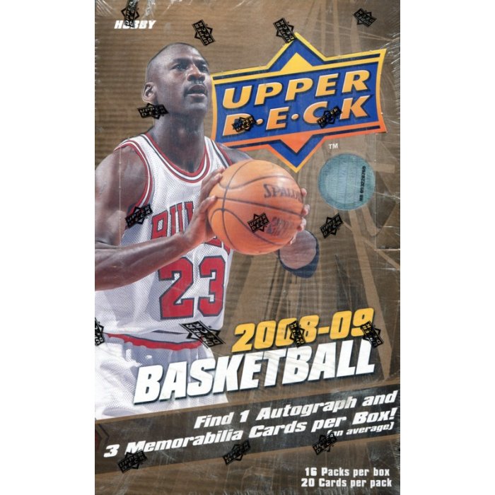 2008 09 Upper Deck Basketball Hobby Box Steel City Collectibles