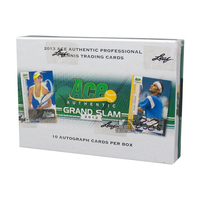 2013 Ace Authentic Grand Slam Tennis Hobby Box | Steel City Collectibles