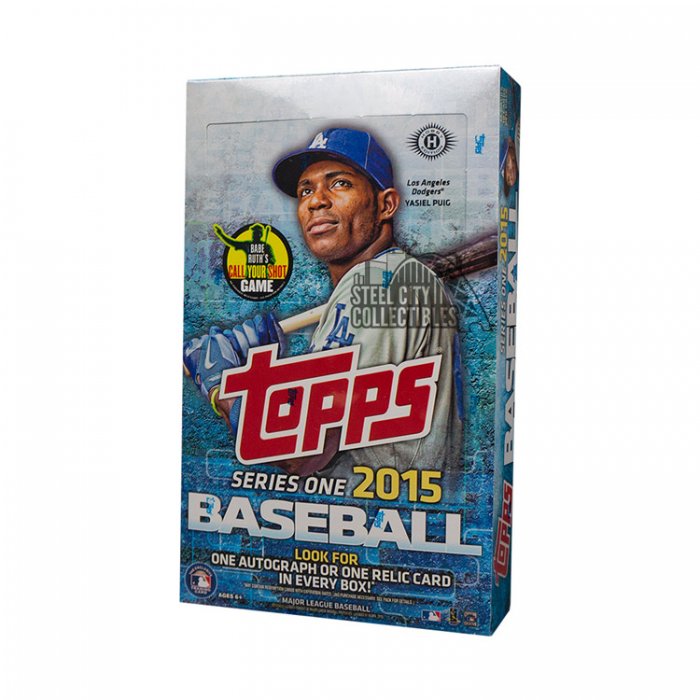 2015 Topps Series 1 Baseball Hobby Box | Steel City Collectibles