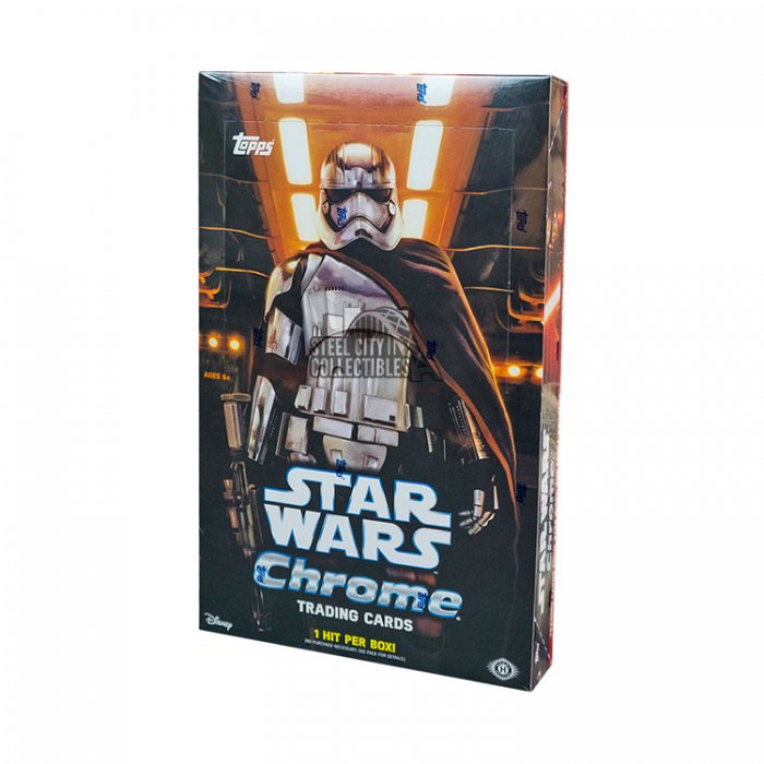 topps chrome star wars galaxy hobby box