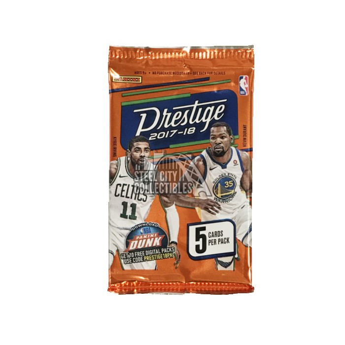 2017-18 Panini Prestige Basketball Blaster Pack | Steel City Collectibles