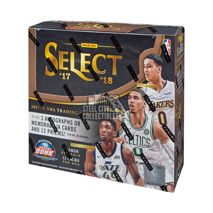 2017-18 Panini Select Basketball Hobby Box