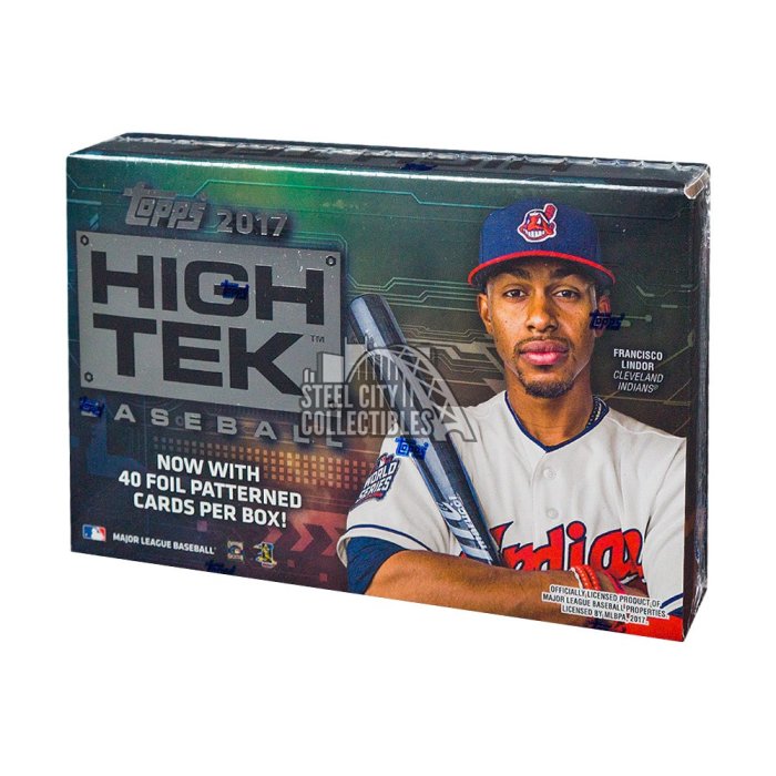 2017 Topps High Tek Baseball Hobby Box | Steel City Collectibles