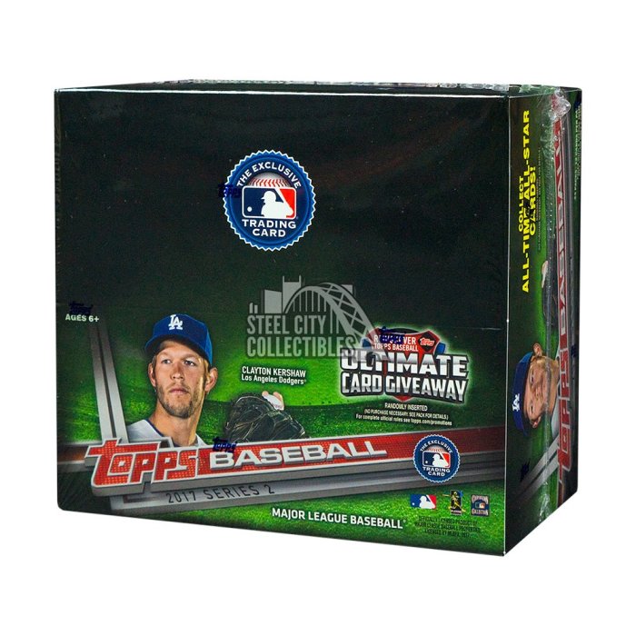 2017 Topps Series 2 Baseball 24ct Retail Box | Steel City Collectibles