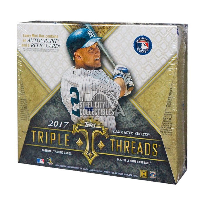 2017 Topps Triple Threads Review - An exciting albeit expensive