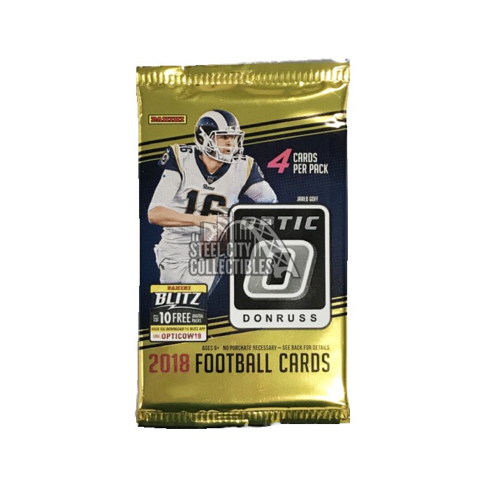 2018 Panini Donruss Optic Football Blaster Pack | Steel City Collectibles