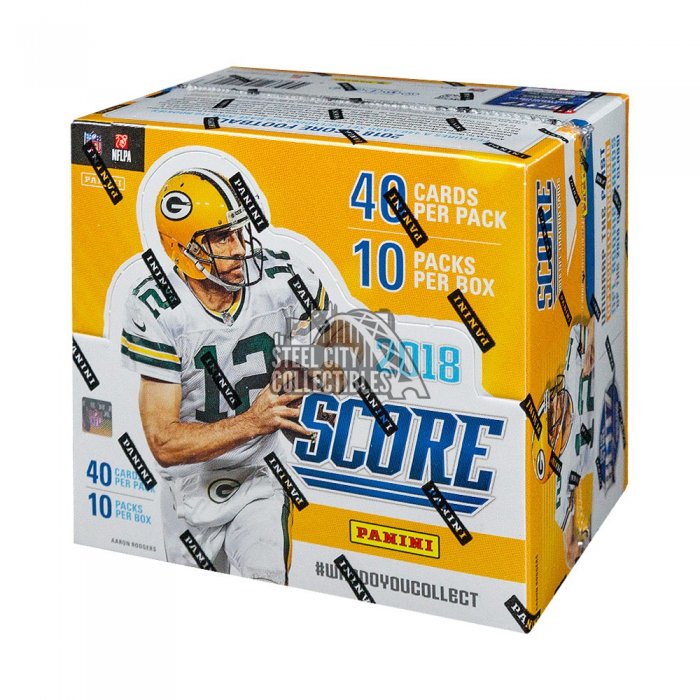 2018 Panini Score Football Hobby Box | Steel City Collectibles