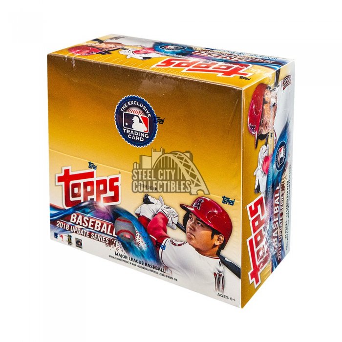 2018 Topps Update Series Baseball Hobby Jumbo Box