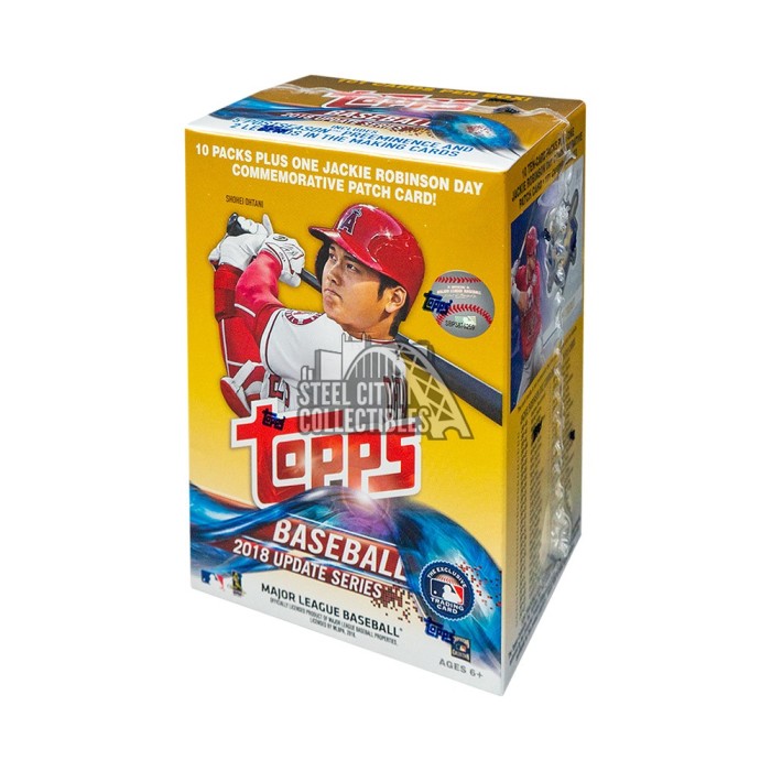2018 Topps Update Baseball 10ct Blaster Box | Steel City Collectibles