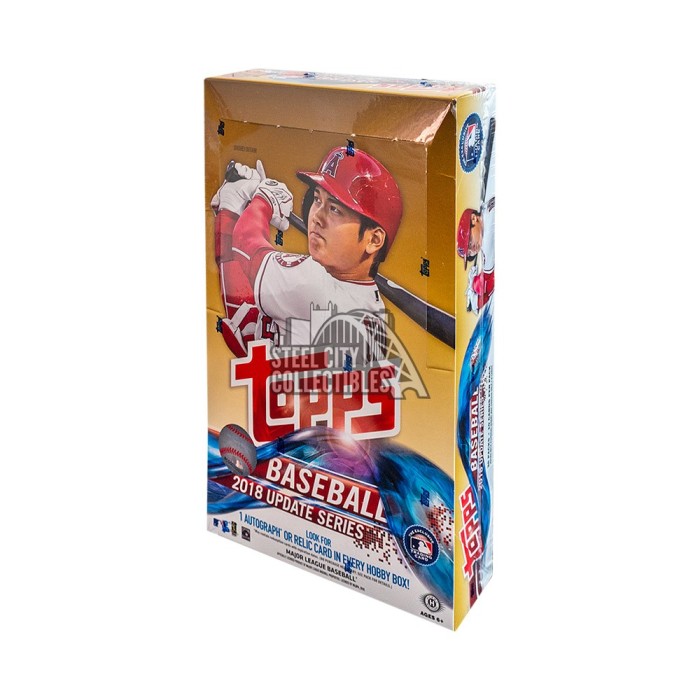 2018 Topps Updates MLB Baseball Trading Cards Blaster Box