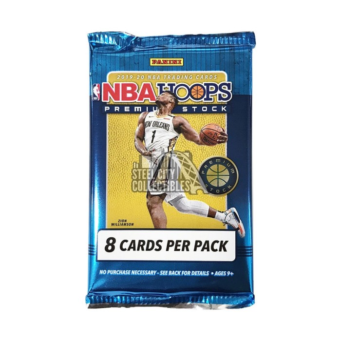 2019-20 Panini NBA Hoops Premium Stock Basketball Mega Pack | Steel ...