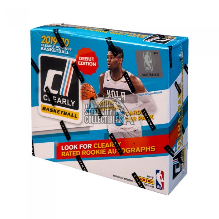 2019-20 Panini Clearly Donruss Basketball Hobby Box | Steel City