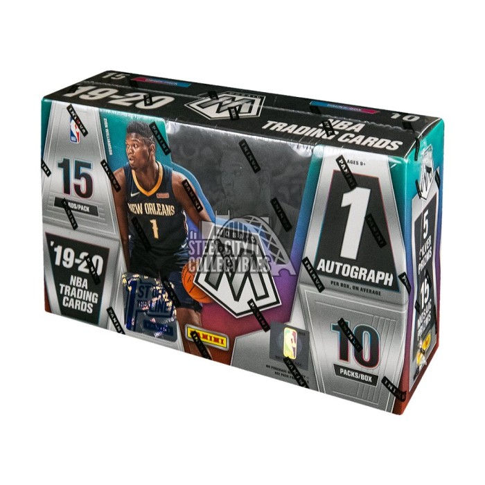 2019-20 Panini Mosaic Basketball Hobby Box - 1st Off The Line