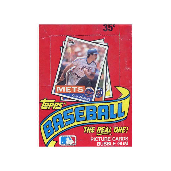 1985 Topps Baseball Wax Box | Steel City Collectibles