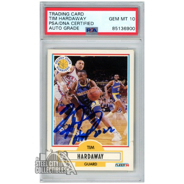 1990 Fleer Tim Hardaway Rookie online Cards