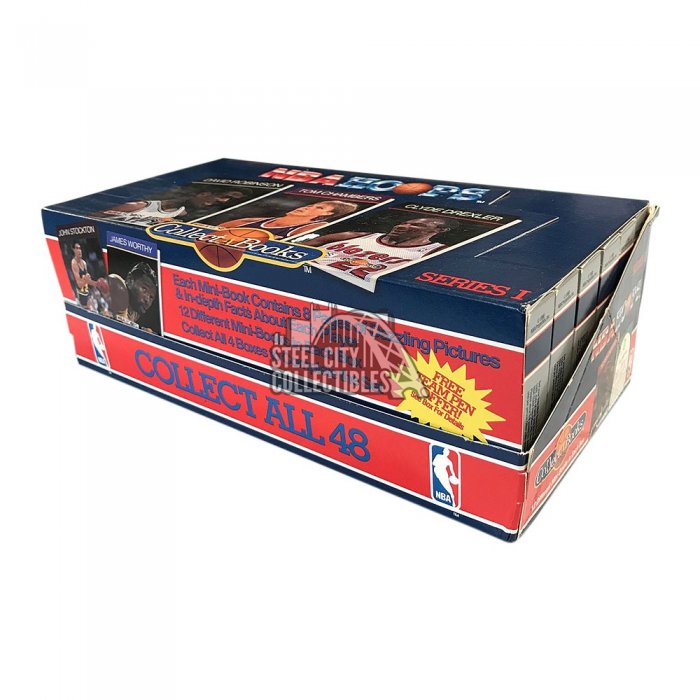 1990-91 NBA Hoops Collectabooks Series 1 24-box Display | Steel City ...