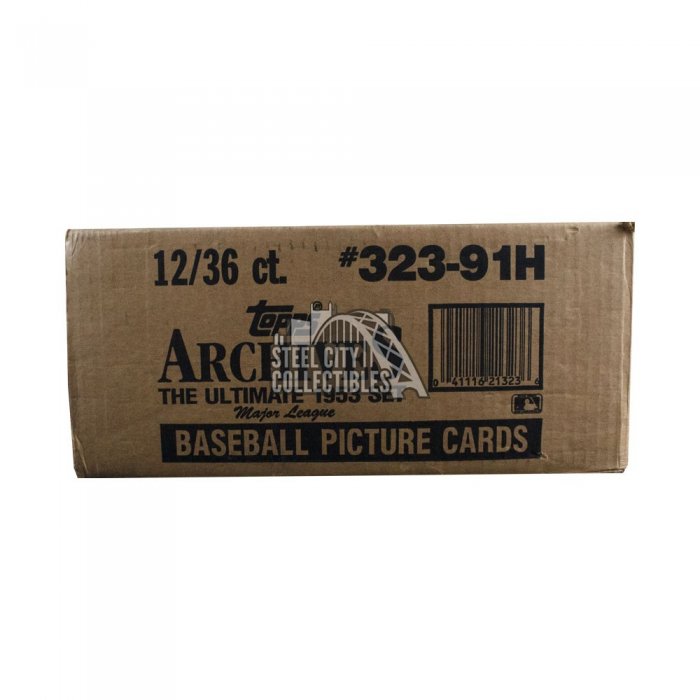 1991 Topps 1953 Archives Baseball 12-Box Case | Steel City Collectibles