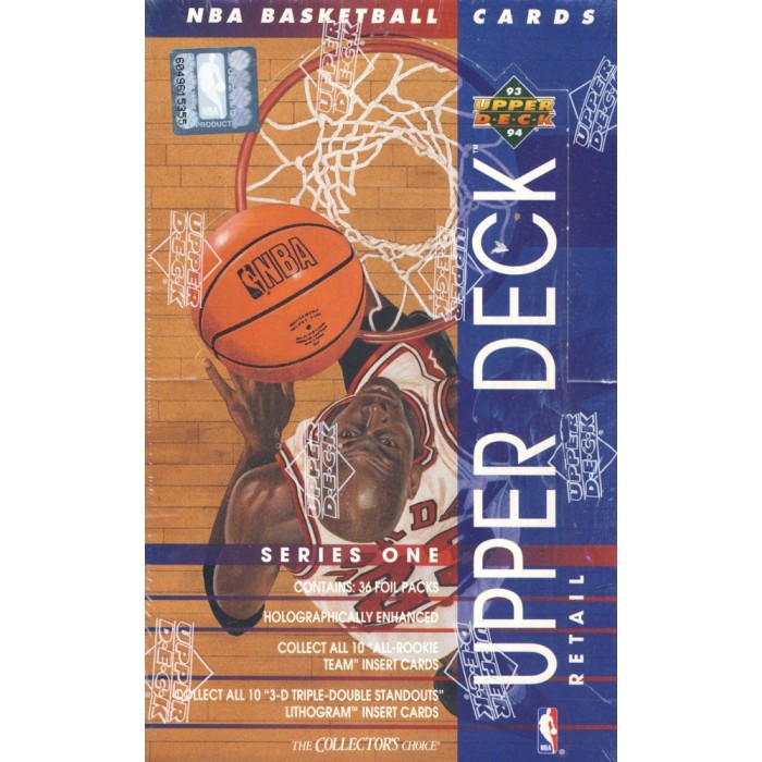 1993-94 Upper Deck Series 1 Basketball 36ct Retail Box | Steel City ...