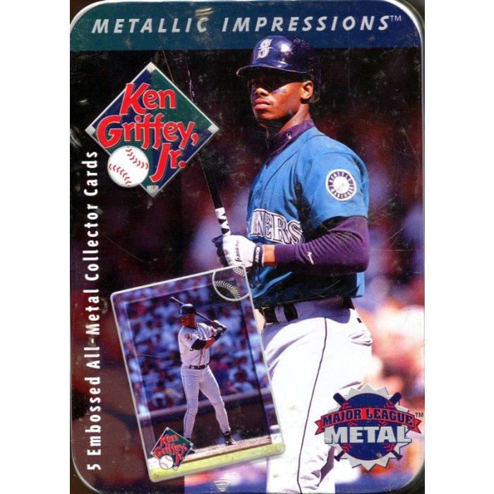 1996 Team Metal Ken Griffey Jr. All-Metal 4 Card Set