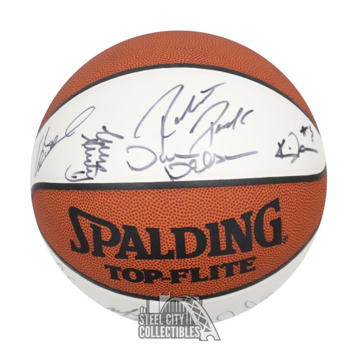 1998-1999 Los Angeles Lakers Fanatics Authentic Autographed Spalding  Basketball with Multiple Signatures - JSA