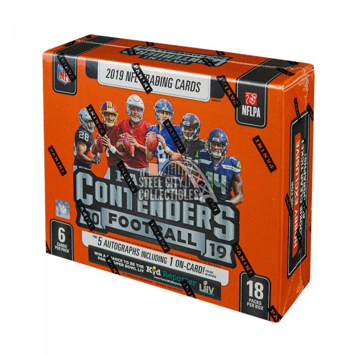 2019 Panini Contenders Draft Picks Football Hobby Pack – Sports Cards Direct