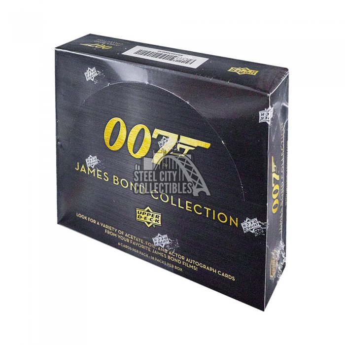 2019 Upper Deck James Bond Collection Hobby Box | Steel City Collectibles