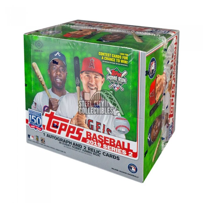 2019 Topps Series 2 Baseball HTA Hobby Jumbo Box | Steel City Collectibles