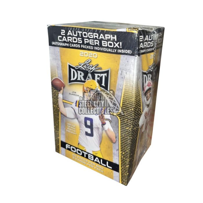 2020 Leaf Draft Baseball Retail Blaster Box