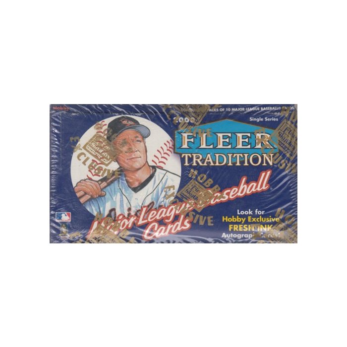 2000 Fleer Tradition Baseball Hobby Box | Steel City Collectibles