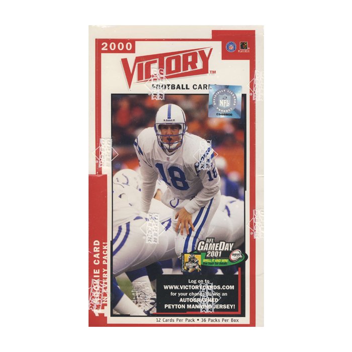 2000 Upper Deck Victory Football Hobby Box