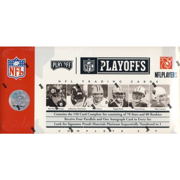 2006 Playoff NFL PLAYOFFS FOOTBALL 150 Card Complete SET in TIN!