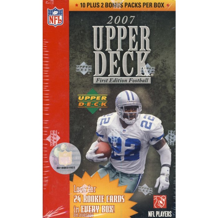 2007 Upper Deck Football Hobby Box